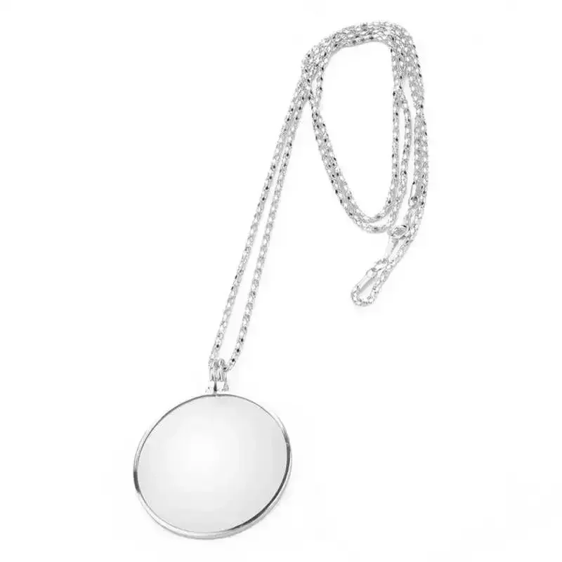 Astro halskædelup 5x Ø42mm (sølv)