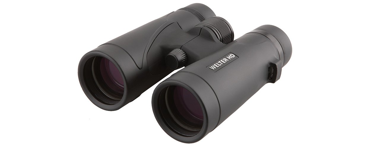 Welter HD 8x42 håndkikkert set skråt forfra