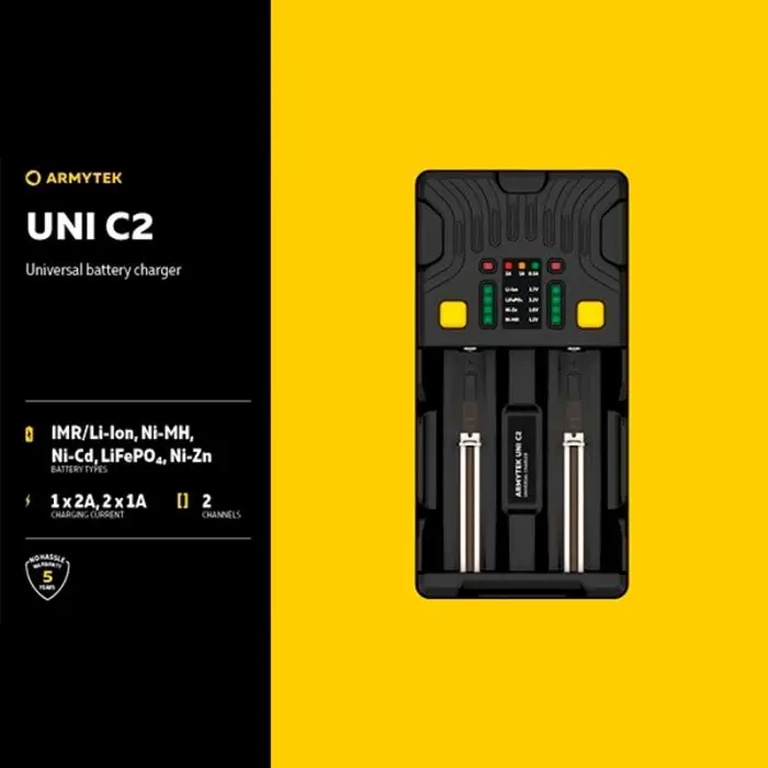 Armytek Uni C2 oplader, stiktype C – billede 2