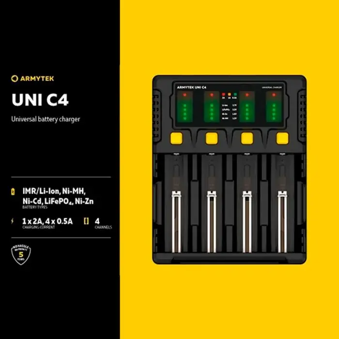 Armytek Uni C4 oplader – billede 2