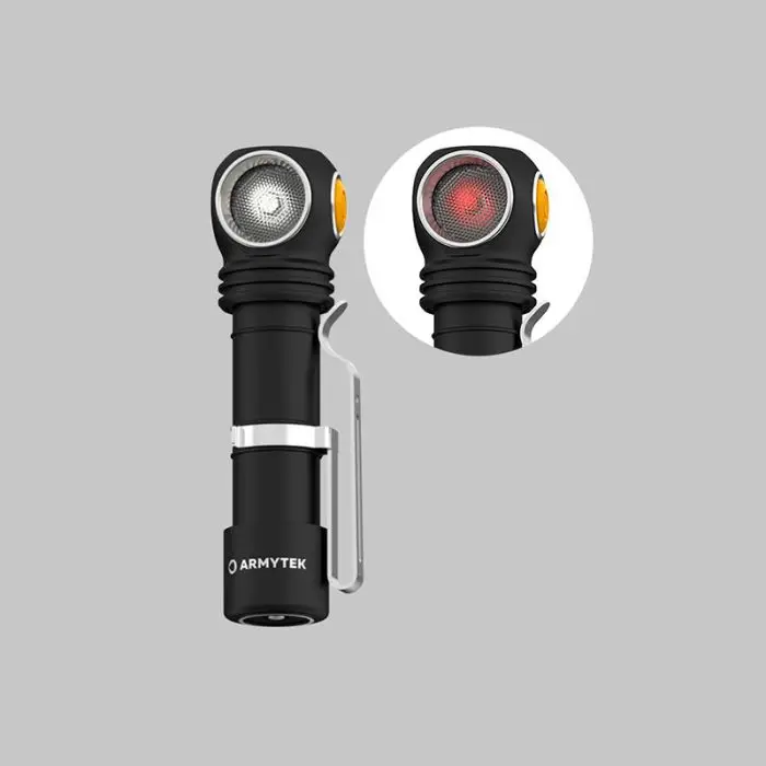 Armytek Wizard C2 WR 1020LM (Varm) / 130LM (Rød)