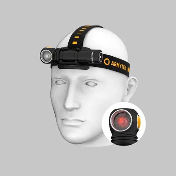 Armytek Wizard C2 WR 1020LM (Varm) / 130LM (Rød) – billede 2