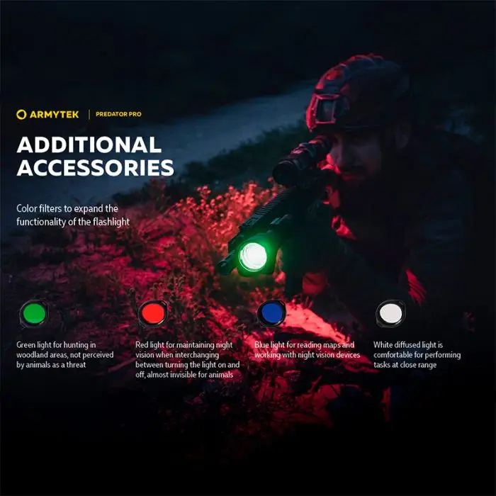 Armytek Predator Pro 1500LM (Hvid) – billede 3