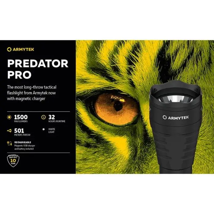 Armytek Predator Pro 1400LM (Varm) – billede 2