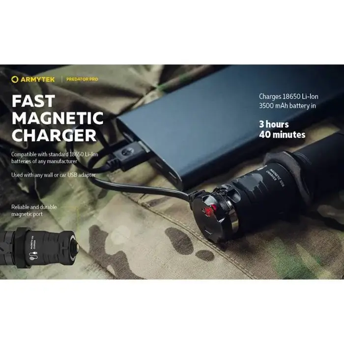 Armytek Predator Pro 1400LM (Varm) – billede 4