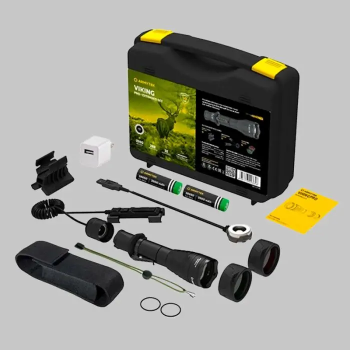 Armytek Viking Extended sæt 2200LM (Hvid)