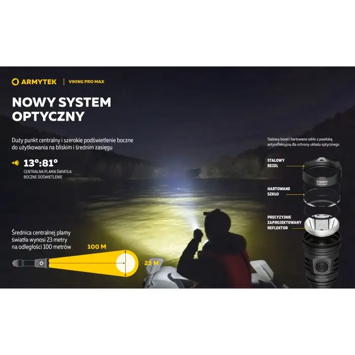 Armytek Viking Pro Max Magnet USB 5300LM (Hvid) – billede 5