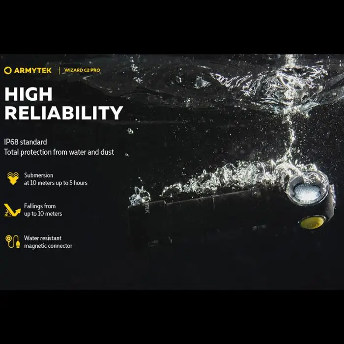 Armytek Wizard C2 Pro 2500LM (Hvid) – billede 4
