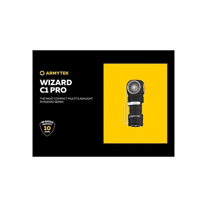 Armytek Wizard C1 Pro 1000LM (Hvid) – billede 3