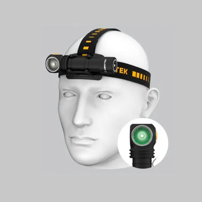 Armytek Wizard C2 WG 1100/400LM (Hvid/Grøn) – billede 2