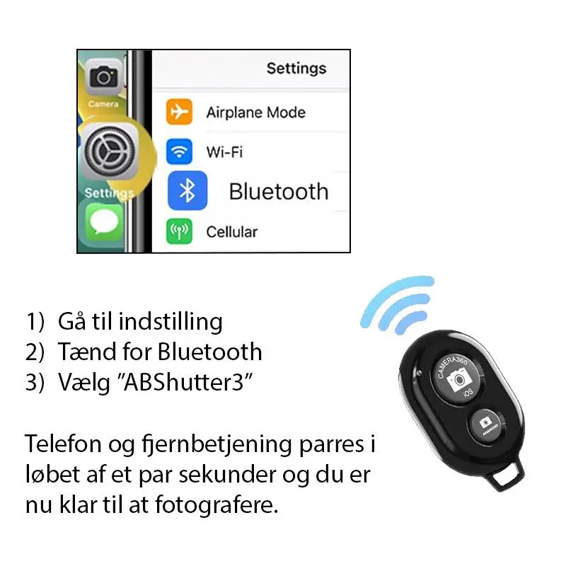 Astro Apexel APL-F002XB smartphone adapter (360 grader) – billede 4