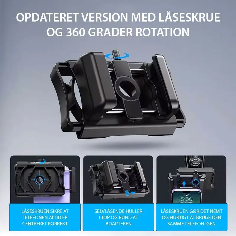 Astro Apexel APL-F002XB smartphone adapter (360 grader) – billede 5