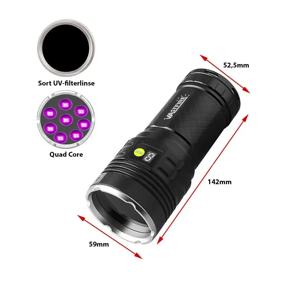 Astro Pro III UV 160W ravlygte (365nm) – billede 4
