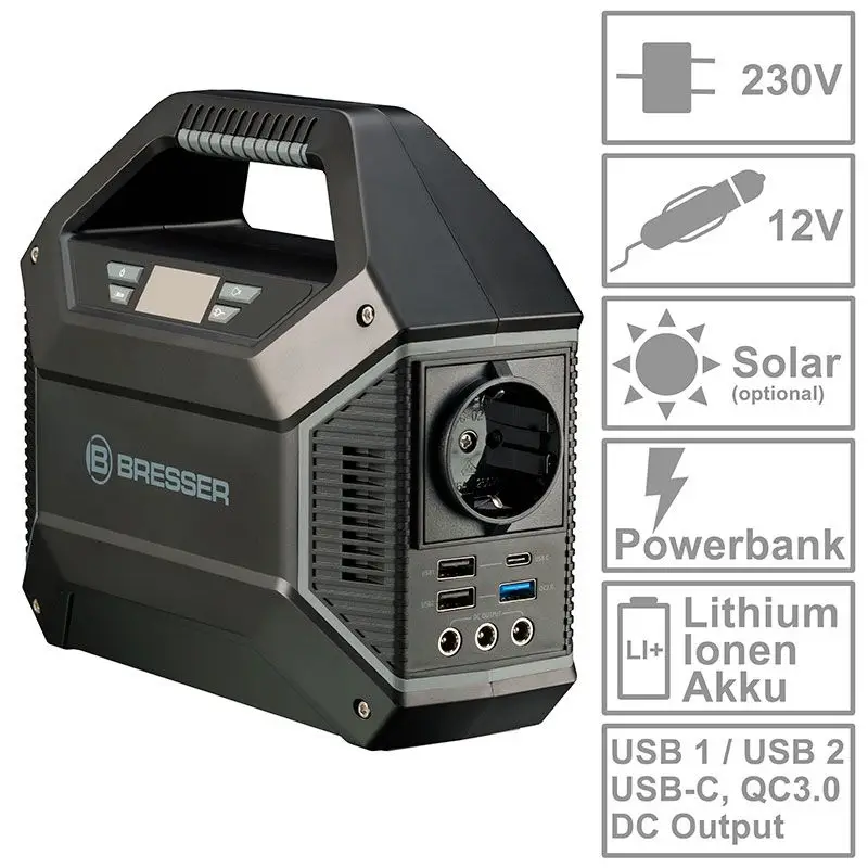 Bresser Mobile power station 100W (155Wh) – billede 3