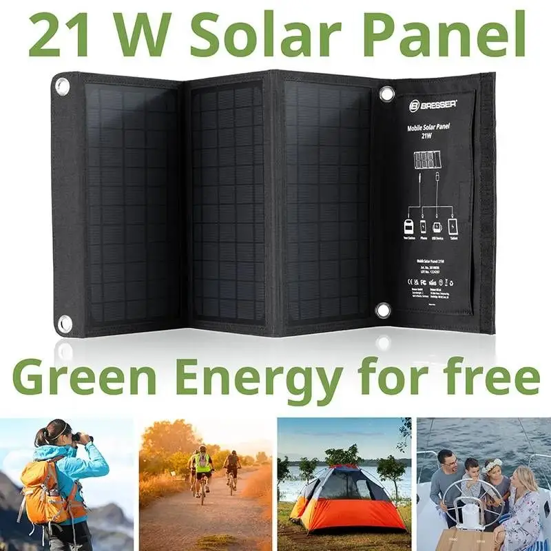 Bresser Mobile Solar Solpanel 21W – billede 4