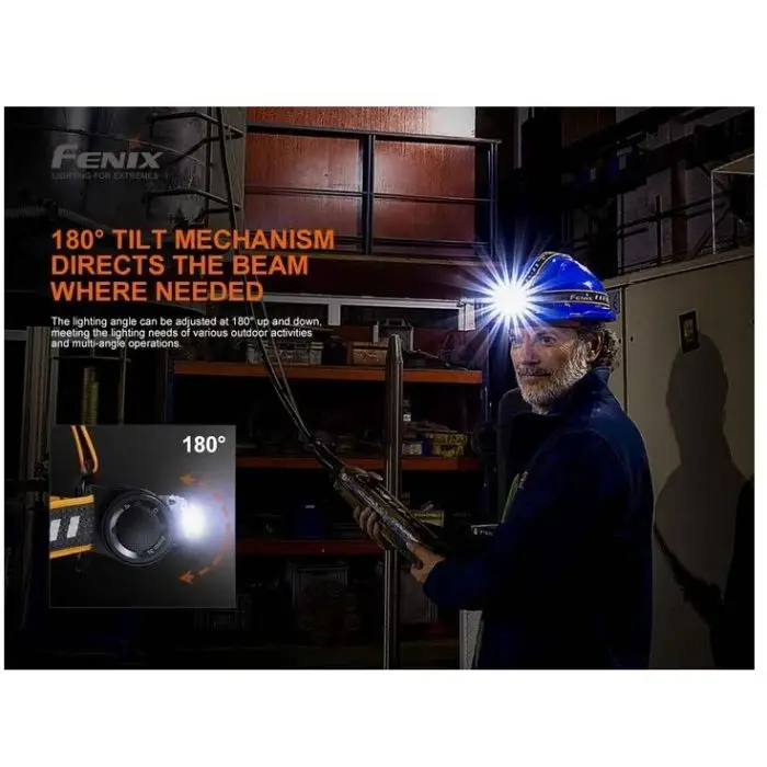 Fenix HM70R pandelampe 1600LM – billede 4