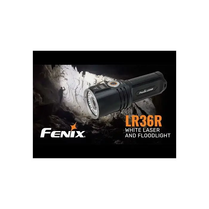 Fenix LR36R laser lommelygte 10000LM (hvid) – billede 3
