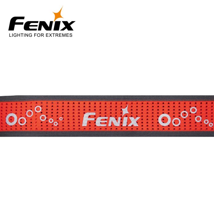 Fenix AFH-05 pandebånd med spændemekanisme – sort/rød