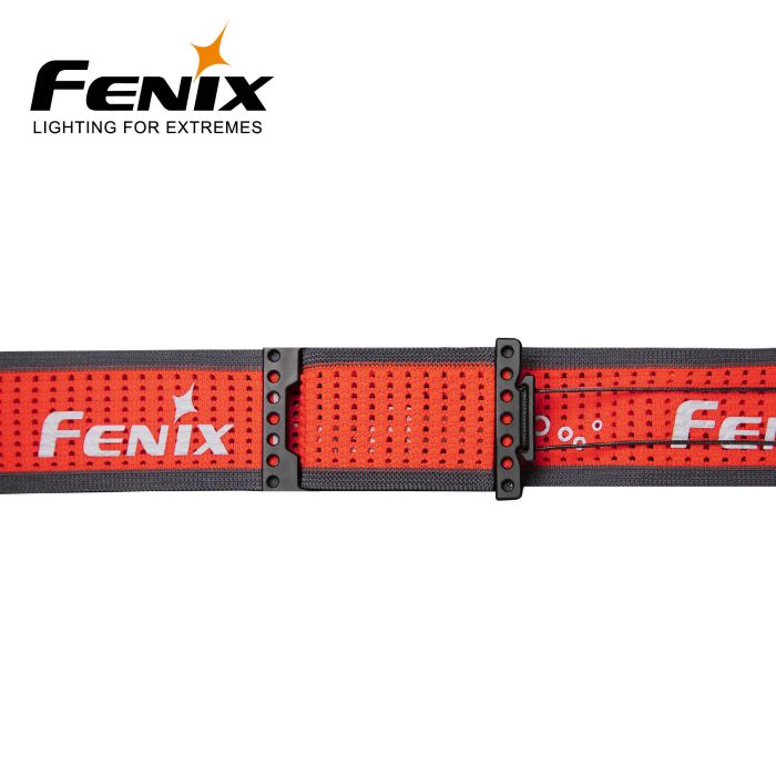 Fenix AFH-05 pandebånd med spændemekanisme – sort/rød