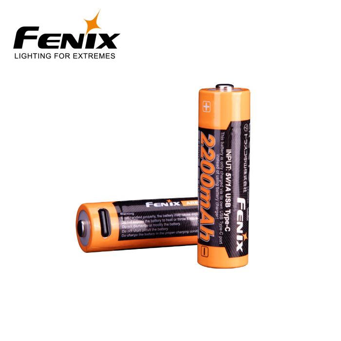 Fenix ARB-L14-2200U USB-C-batteri i AA-størrelse – 2200 mAh