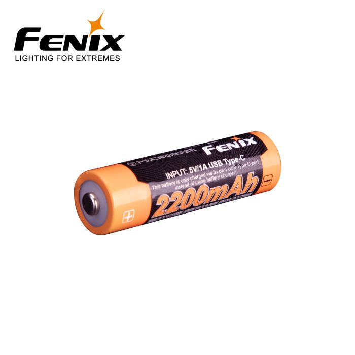 Fenix ARB-L14-2200U USB-C-batteri i AA-størrelse – 2200 mAh