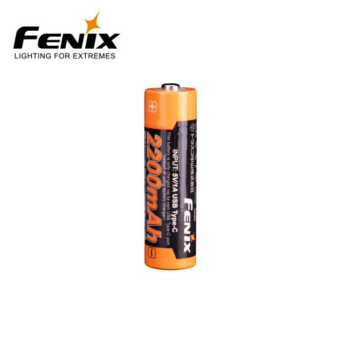 Fenix ARB-L14-2200U USB-C-batteri i AA-størrelse – 2200 mAh