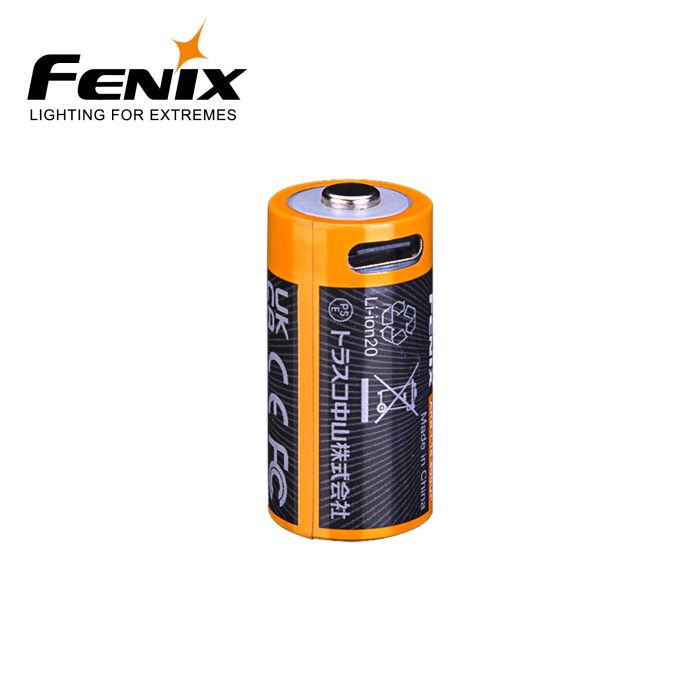 Fenix ARB-L16-800UP 16340 USB-C-batteri – 800 mAh
