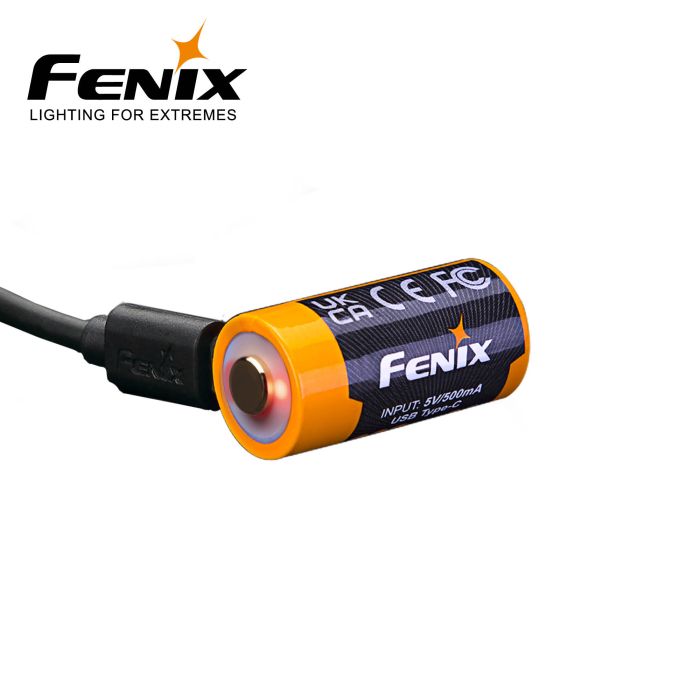 Fenix ARB-L16-800UP 16340 USB-C-batteri – 800 mAh