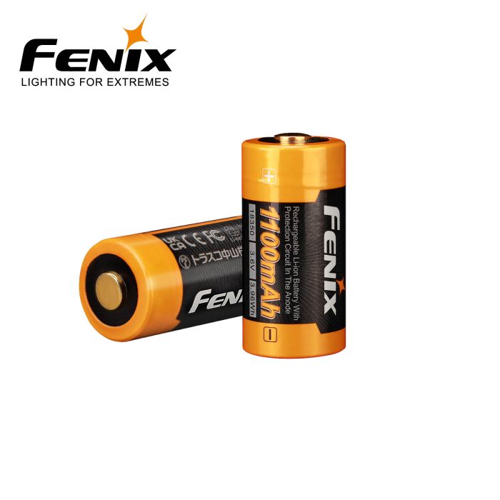 Fenix ARB-L18-1100 18350-batteri – 1100 mAh