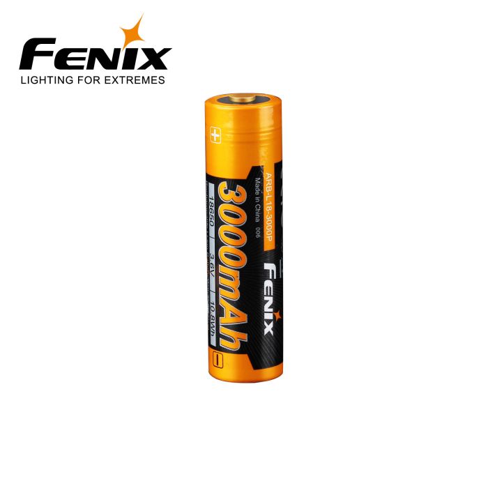 Fenix ARB-L18-3000P 18650-batteri, 3000 mAh