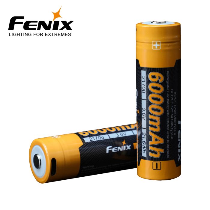 Fenix ARB-L21-6000B USB-C-batteri og powerbank – 6000 mAh