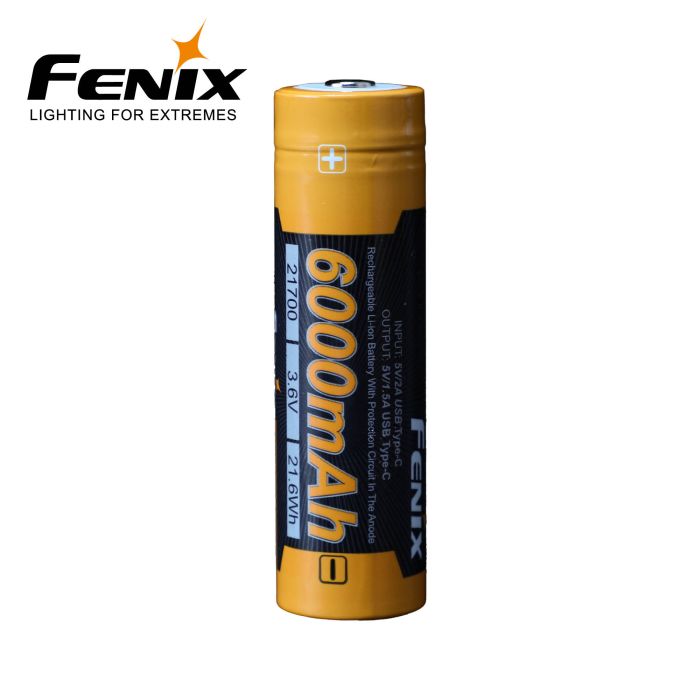 Fenix ARB-L21-6000B USB-C-batteri og powerbank – 6000 mAh