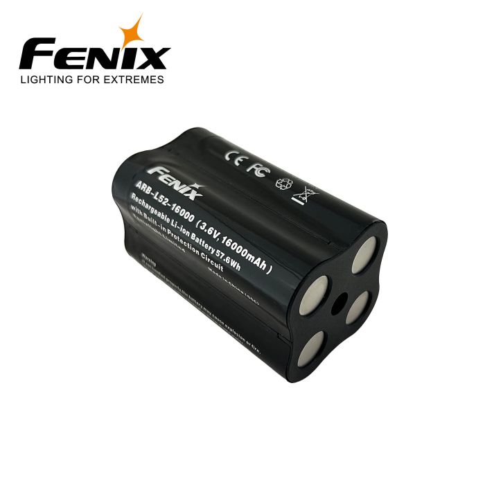 Fenix ARB-L52-16000 batteripakke til LR50R – 16000 mAh