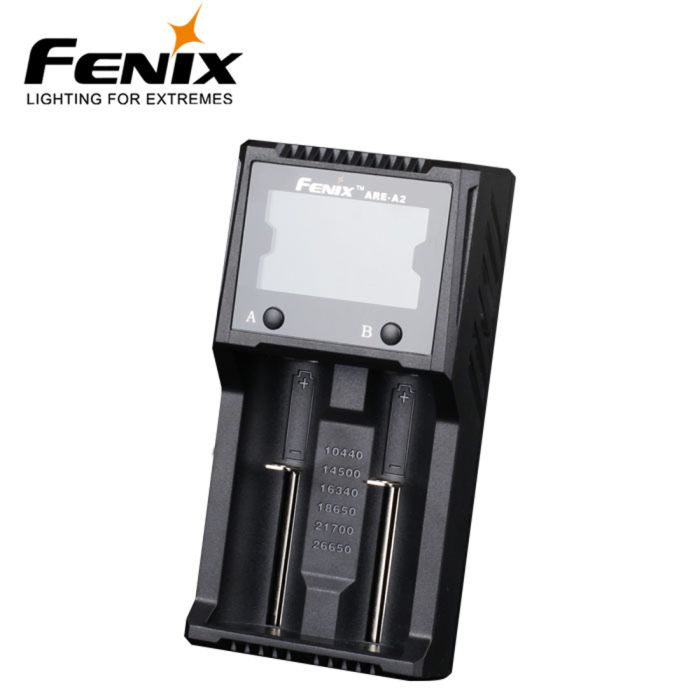 Fenix ARE-A2 batterilader til to batterier