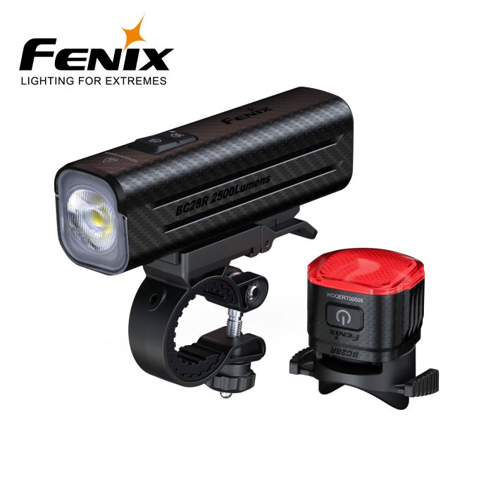 Fenix BC28R cykellygtesæt med trådløs styring – 2500 lumen