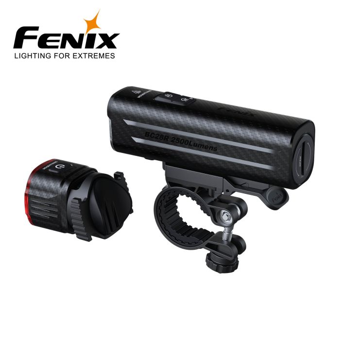 Fenix BC28R cykellygtesæt med trådløs styring – 2500 lumen