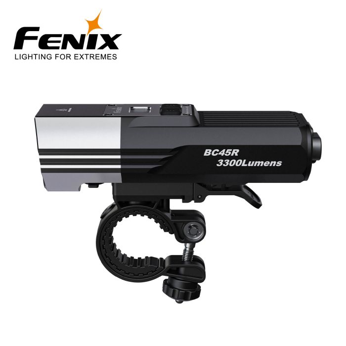 Fenix BC45R cykellygte med fjernbetjening og display – 3300 lumen