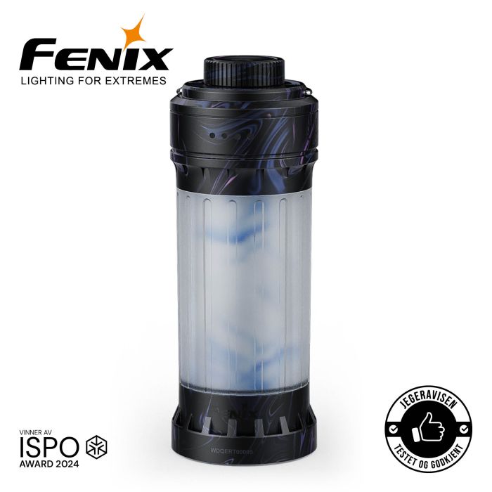 Fenix CL22R campinglygte – sort