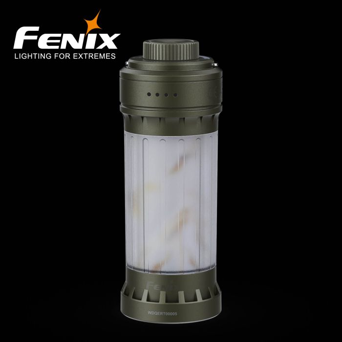 Fenix CL22R campinglygte – grøn