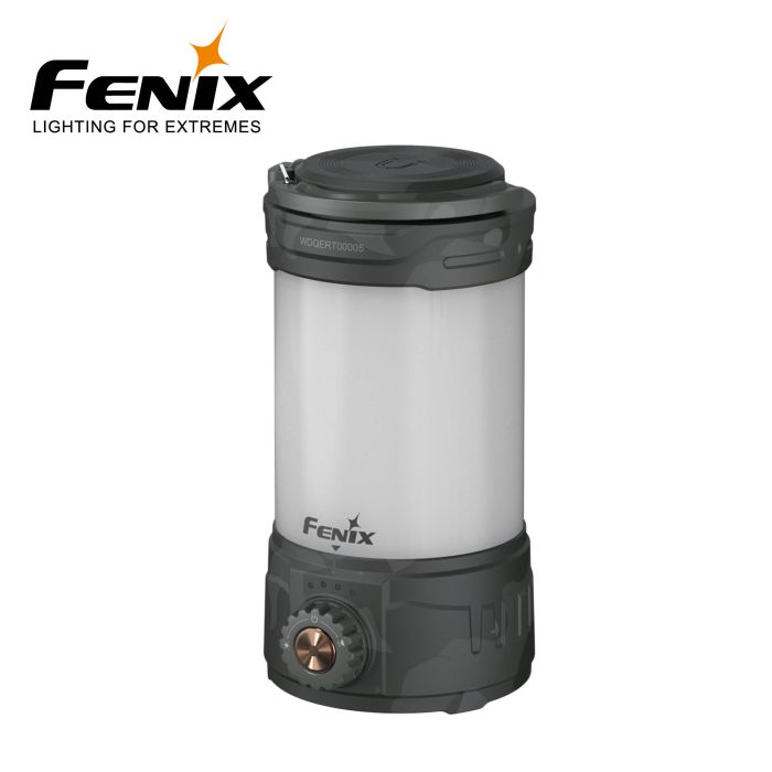 Fenix CL26R Pro campinglygte med powerbank – Grey Camo
