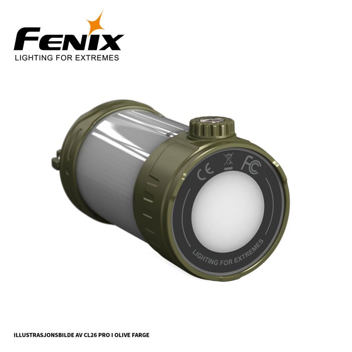 Fenix CL26R Pro campinglygte med powerbank – White Marble