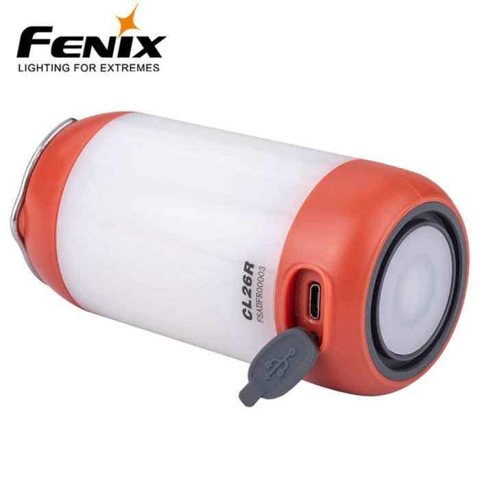 Fenix CL26R campinglygte – rød