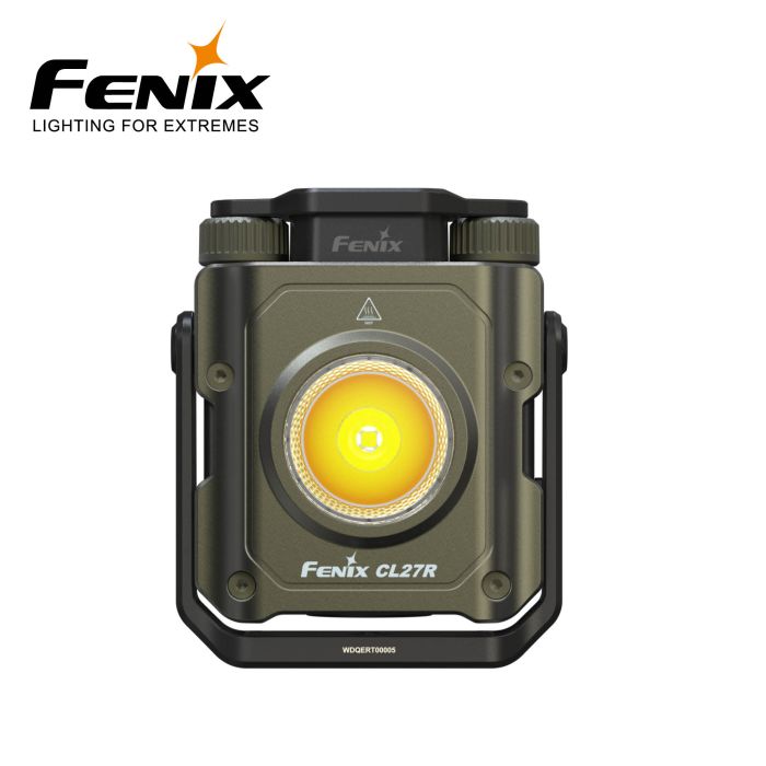 Fenix CL27R camping- og arbejdslygte – grøn