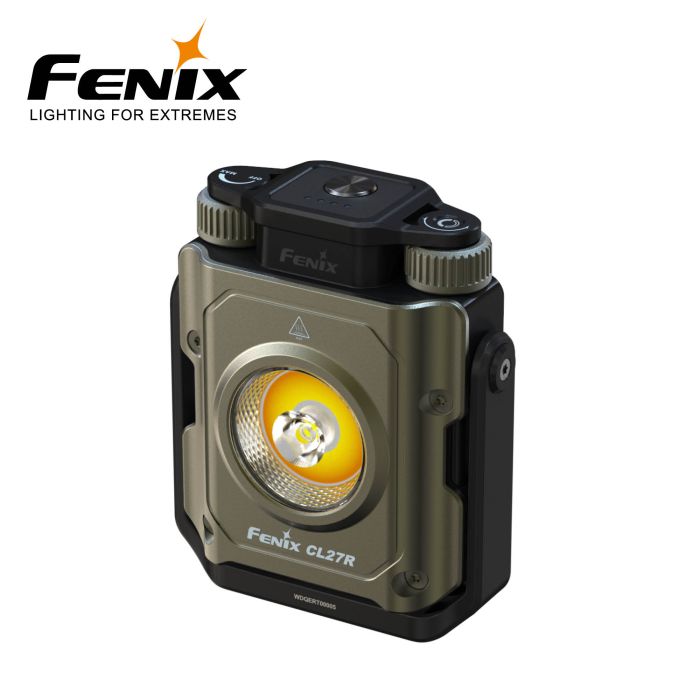 Fenix CL27R camping- og arbejdslygte – grøn
