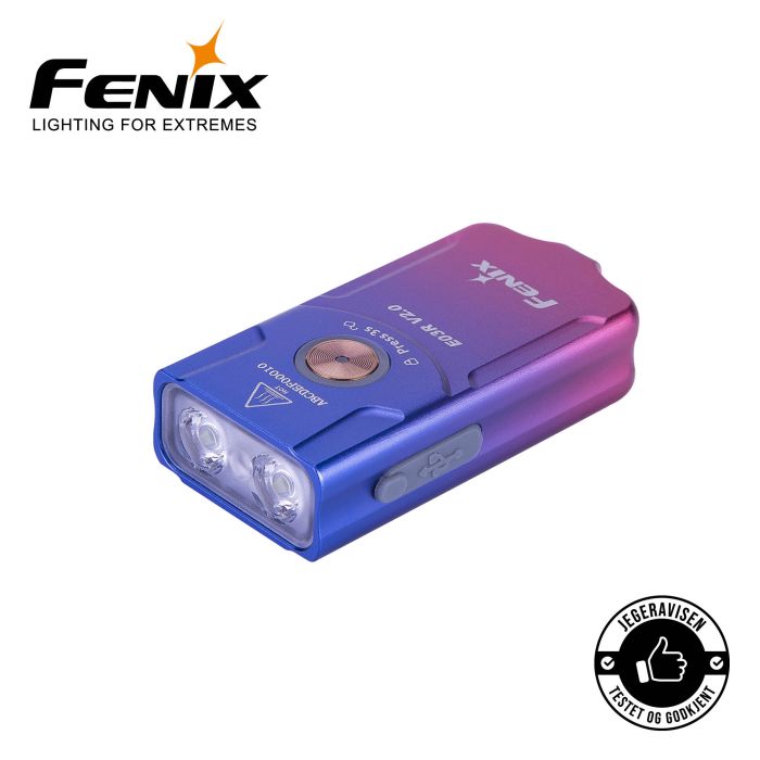 Fenix E03R V2.0 Nebula minilygte – 500 lumen