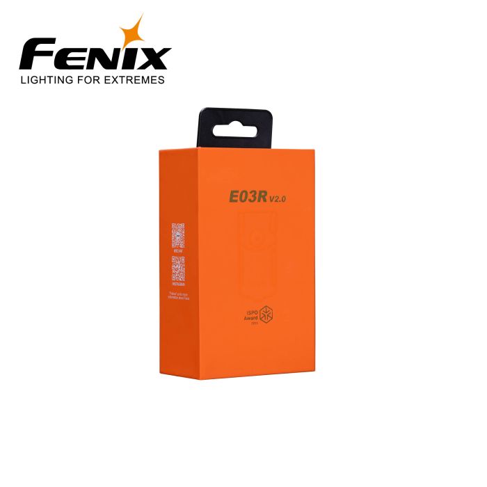 Fenix E03R V2.0 Nebula minilygte – 500 lumen