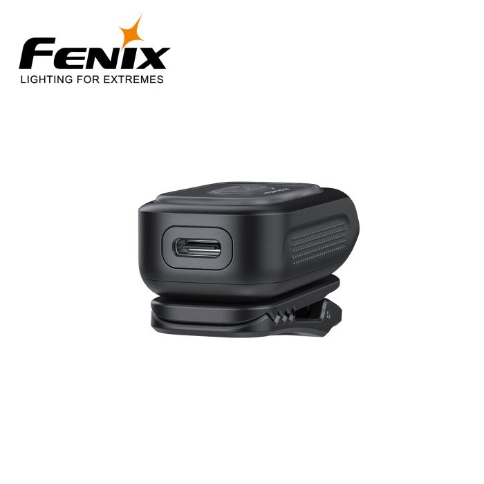 Fenix E04R sort minilygte – 300 lumen