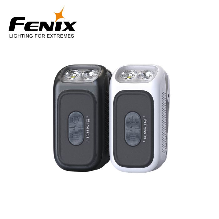 Fenix E04R sort minilygte – 300 lumen