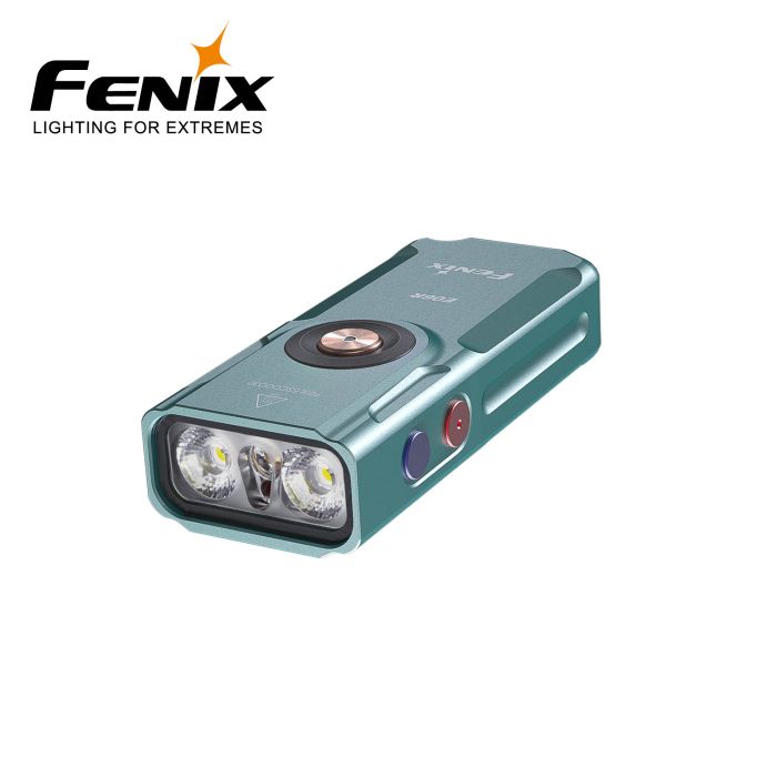 Fenix E06R blågrøn minilygte – 700 lumen