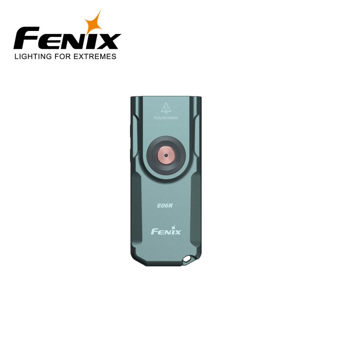 Fenix E06R blågrøn minilygte – 700 lumen